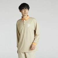 【SALE／30%OFF】PUMA メンズ ゴルフ PC ピーチ ストレッチ スムース リラックス 長袖 ポロシャツ プーマ トップス ポロシャツ【送料無料】