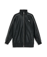 【SALE／40%OFF】PUMA ユニセックス T7 オーバーサイズ プレザー トラック ジャケット プーマ ジャケット・アウター その他のジャケット・アウター ブラック【送料無料】