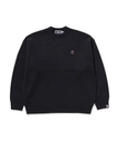 A BATHING APE ONE POINT RELAXED FIT SWEATER ア ベイシング エイプ トップス ニット グレー【送料無料】