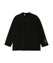 N.HOOLYWOOD TEST PRODUCT EXCHANGE SERVICE LONG SLEEVE T-SHIRT エヌ．ハリウッド トップス スウェット・トレーナー ブラック グレー ブルー【送料無料】