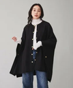 UNTITLED 【 TRADITIONAL WEATHERWEAR 】RENFREW ポンチョコート アンタイトル ジャケット・アウター ポンチョ ブラック ブラウン【送料無料】