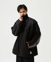 【SALE／30%OFF】B'2nd Children of the discordance / FLEECE JACKET ビーセカンド ジャケット・アウター ブルゾン・ジャンパー グレー ブラック【送料無料】