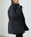 IENA 《予約》Product Twelve/プロダクト トゥエルブ Primaloft パファーコート イエナ ジャケット・アウター その他のジャケット・アウター ブラック ホワイト【送料無料】