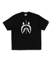 A BATHING APE SHARK TEE #1 ア ベイシング エイプ トップス カットソー・Tシャツ ブラック ホワイト【送料無料】