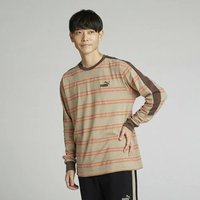 【SALE／30%OFF】PUMA メンズ CORE HERITAGE ジャカード 長袖 Tシャツ プーマ トップス カットソー・Tシャツ