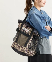 JOURNAL STANDARD 《追加》【CARIBOU MOUNTAINEERING】LIGHT WEIGHT PACK TOTE ジャーナル スタンダード バッグ リュック・バックパック ベージュ ブラック【送料無料】