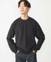 SHIPS MEN SHIPS: カノコ コンフォートネック ロングスリーブ Tシャツ シップス トップス カットソー・Tシャツ ブラック ホワイト ブラウン ネイビー【送料無料】