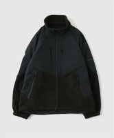 JOINT WORKS LANTERN / ランタン NYLON RIP STOP*FLEECE BLOUSON ジョイントワークス ジャケット・アウター ブルゾン・ジャンパー ブラック【送料無料】