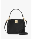 【SALE／60%OFF】kate spade new york フィービー ミニ トップ ハンドル クロスボディ ケイトスペードニューヨーク バッグ ハンドバッグ ブラック【送料無料】