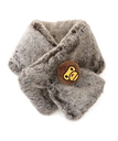 A BATHING APE BABY MILO PLUSH DOLL FAUX FUR SCARF ア ベイシング エイプ ファッション雑貨 マフラー・ストール・ネックウォーマー ブラウン【送料無料】