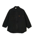 N.HOOLYWOOD SHIRT BLOUSON エヌ．ハリウッド ジャケット・アウター カバーオール・ワークジャケット ブラック【送料無料】