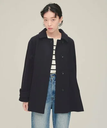 【SALE／30%OFF】eL Wool Short Coat ジーナシス ジャケット・アウター チェスターコート ブラック ブラウン【送料無料】