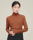 eL 14G Glitter TurtleNeck ジーナシス トップス ニット ブラウン ブラック ネイビー【送料無料】