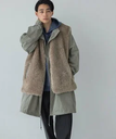 LOWRYS FARM 【UNISEX】NCマルチWAYモッズ ローリーズファーム ジャケット・アウター モッズコート グリーン ブラック【送料無料】