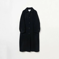 HELIOPOLE BAL COLLAR COAT エリオポール ジャケット・アウター その他のジャケット・アウター ブラック ブラウン【送料無料】