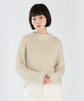 【SALE／30%OFF】To b. by agnes b. WW89 PULLOVER ラメモヘアプルオーバー アニエスベー トップス ニット ホワイト【送料無料】