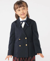 SHIPS KIDS SHIPS KIDS:110~130cm / ポンチ ダブル ジャケット シップス ジャケット・アウター その他のジャケット・アウター ネイビー【送料無料】