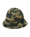 A BATHING APE 1ST CAMO QUILTED HAT ア ベイシング エイプ 帽子 ハット グリーン【送料無料】