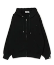 A BATHING APE ONE POINT RELAXED FIT FULL ZIP HOODIE ア ベイシング エイプ トップス パーカー・フーディー ブラック グレー【送料無料】