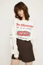 【SALE／20%OFF】SLY TM LAYERED C/N トップス スライ トップス カットソー・Tシャツ ホワイト ブラック イエロー【送料無料】