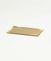 JOURNAL STANDARD FURNITURE 【fog linen work/フォグリネンワーク】BRASS TRAY REC L 真鍮トレイ ジャーナルスタンダードファニチャー 文房具 その他の文房具 ゴールド