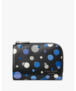 kate spade new york デヴィン スペース ドット スモール コンパクト ウォレット ケイトスペードニューヨーク 財布・ポーチ・ケース 財布 ブラック【送料無料】