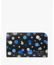 kate spade new york デヴィン スペース ドット ミディアム バイフォールド ウォレット ケイトスペードニューヨーク 財布・ポーチ・ケース 財布 ブラック【送料無料】