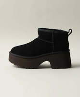 ODETTE E ODILE ＜UGG＞Ultra Mini New Heights オデット エ オディール シューズ・靴 ブーツ ブラック ブラウン【送料無料】