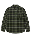 HUF MODAL LS PLAID SHIRT / HUF ハフ シャツ ハフ トップス シャツ・ブラウス グリーン【送料無料】