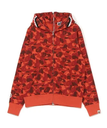 A BATHING APE BAPE STORE RAKUTEN FASHION SEPARATE SHARK FULL ZIP HOODIE ア ベイシング エイプ トップス パーカー・フーディー レッド【送料無料】