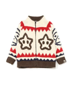 A BATHING APE BABY MILO WOOL MIX COWICHAN CARDIGAN ア ベイシング エイプ トップス カーディガン ホワイト ブルー【送料無料】