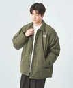 UNITED ARROWS green label relaxing ＜THE NORTH FACE＞インサレーテッド コーチジャケット ユナイテッドアローズ グリーンレーベルリラクシング ジャケット・アウター ブルゾン・ジャンパー カーキ ブラック【送料無料】