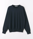 UNITED ARROWS green label relaxing ＜SLOANE＞30G ウール クルーネック ニット ユナイテッドアローズ グリーンレーベルリラクシング トップス ニット ネイビー ブラック カーキ【送料無料】