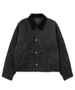 HUF 1984 CANVAS JACKET / HUF ハフ ジャケット ハフ ジャケット・アウター ブルゾン・ジャンパー ブラック【送料無料】