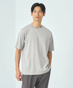 【SALE／30%OFF】UNITED ARROWS green label relaxing Deo カノコ クルーネック Tシャツ -消臭- ユナイテッドアローズ アウトレット トップス カットソー・Tシャツ グレー ホワイト【送料無料】