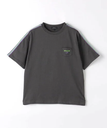 【SALE／40%OFF】UNITED ARROWS green label relaxing ミニポケット ラインスリーブ Tシャツ 100cm-130cm ユナイテッドアローズ アウトレット トップス カットソー・Tシャツ グレー カーキ