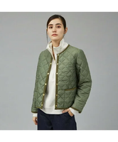 qualite 【TRADITIONAL WEATHERWEAR】キルティングノーカラーブルゾン カリテ ジャケット・アウター ブルゾン・ジャンパー カーキ ブラック ネイビー【送料無料】