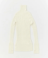 URBAN RESEARCH DOORS unfil baby alpaca ribbed-knit アーバンリサーチドアーズ トップス ニット ホワイト ピンク レッド【送料無料】