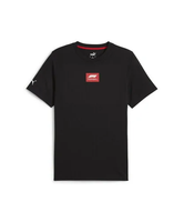 【SALE／50%OFF】PUMA メンズ F1 ESS ロゴ 半袖 Tシャツ + プーマ トップス カットソー・Tシャツ ブラック