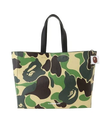 A BATHING APE ABC CAMO BAG L ア ベイシング エイプ バッグ トートバッグ グリーン【送料無料】