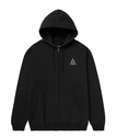 HUF HUF SET TT FULL ZIP HOODIE / HUF パーカー ハフ トップス パーカー・フーディー ブラック グリーン【送料無料】