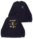 XLARGE PEACE SQUAD L/S TEE 【XLARGE】 エクストララージ トップス カットソー・Tシャツ ブラック ブラウン グリーン【送料無料】