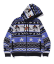 XLARGE KEITH KNIT HOODIE 【XLARGE】 エクストララージ トップス ニット ブラック ホワイト【送料無料】