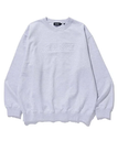 XLARGE EMBOSSED STANDARD LOGO CREWNECK SWEATSHIRT 【XLARGE】 エクストララージ トップス スウェット・トレーナー グレー ブラック ブラウン【送料無料】