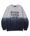 XLARGE GRADATION CREWNECK SWEATSHIRTS 【XLARGE】 エクストララージ トップス スウェット・トレーナー ブラック ブラウン ネイビー【送料無料】