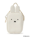 【SALE／20%OFF】OPAQUE.CLIP 【コラボ】Dick Bruna * OPAQUE.CLIP マチ付きパートクリアポーチ ミッフィー オペークドットクリップ 財布・ポーチ・ケース ポーチ ホワイト シルバー ブラック