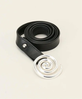 【SALE／30%OFF】JOURNAL STANDARD 【LAYAS/レイヤーズ】 BUCKLE BELTSPIRAL SMOOTH ジャーナル スタンダード ファッション雑貨 ベルト ブラック【送料無料】