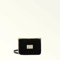 FURLA 【公式】FURLA 1927 MINI CROSSBODY 20 フルラ バッグ ショルダーバッグ ブラック レッド【送料無料】