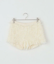 U by SPICK&SPAN 【GLOWNY/グロウニー】 POLLY LACE BLOOMER SHORTS ユーバイスピックアンドスパン パンツ その他のパンツ ブラウン【送料無料】