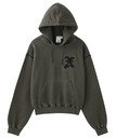 X-girl FADED X PATCH SWEAT HOODIE 【X-girl】 エックスガール トップス パーカー・フーディー ブラック ブルー カーキ【送料無料】